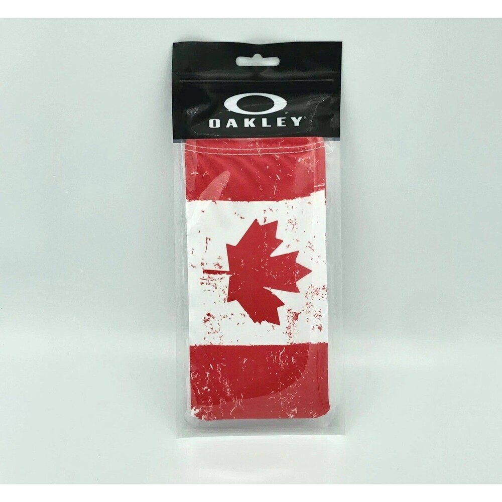 Oakley Canada Country Flag Sunglasses/Eyeglasses HDO Microbag Pouch (Authentic)